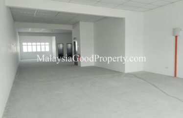 Kulai Shop Office factory warehouse for rent