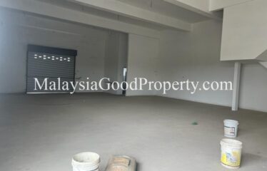 Senai Scientex Corner Shoplot For Rent