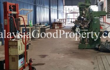 Desa Cemerlang 1.5 Storey Semi D Factory For Sale