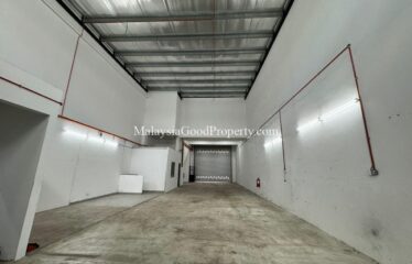 Desa Cemerlang 1.5 Storey Factory For Rent