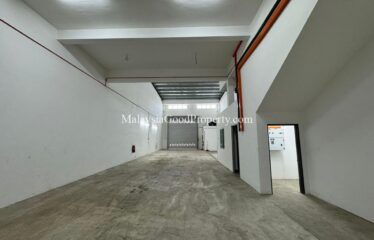 Desa Cemerlang 1.5 Storey Factory For Rent