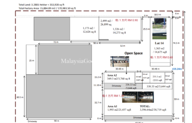 Ban foo @ Ulu Tiram factory for rent