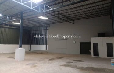 Ulu Tiram 1.5 Storey Semi-D Factory For Rent